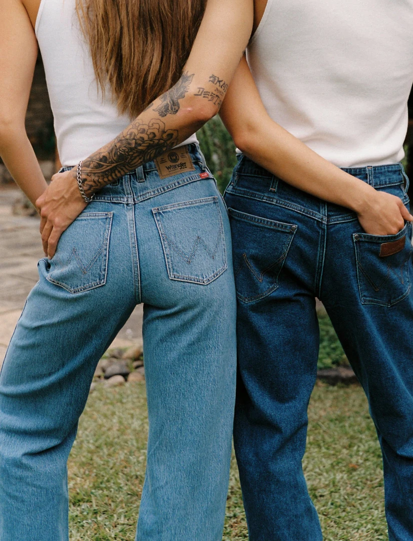 Wrangler Butts Drive Me Nutts vintage-inspired campaign